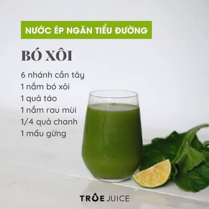 Tổng hợp công thức nước ép ngăn tiểu đường từ rau củ quả tươi ngon của True Juice