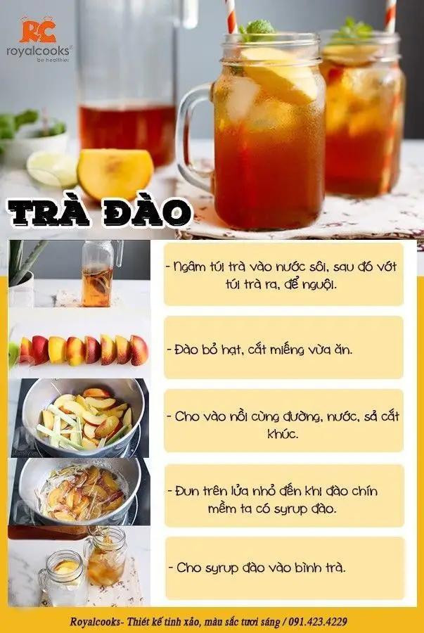 Tổng hợp công thức pha chế các loại nước uống trà giải nhiệt cho mùa hè