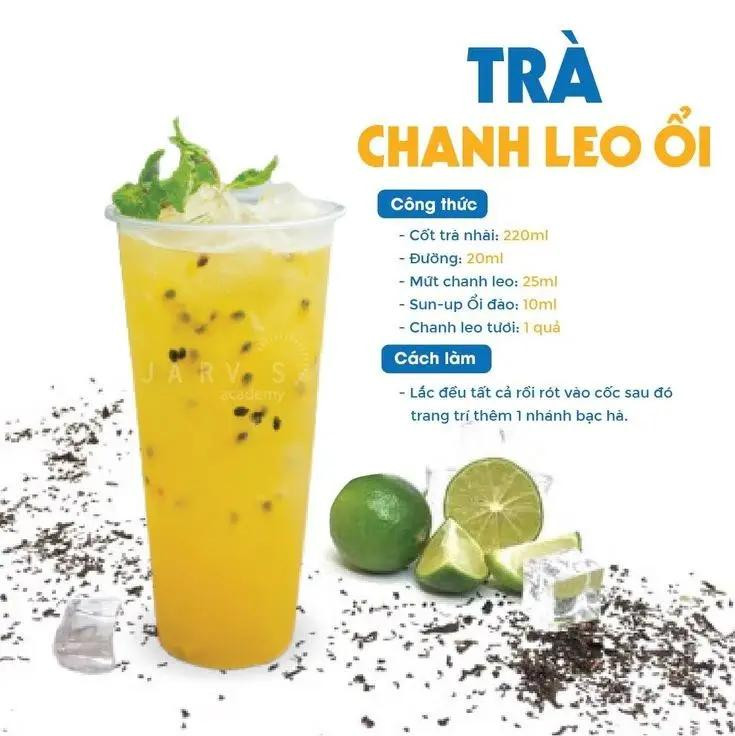 Tổng hợp công thức pha chế các loại nước uống trà giải nhiệt cho mùa hè