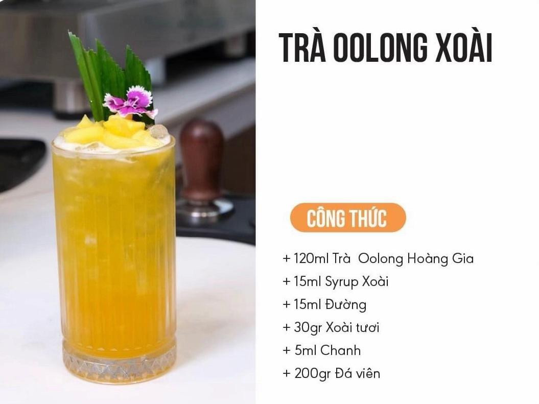 Tổng hợp công thức pha chế trà trái cây: Hồng Trà Dâu, Trà Oolong Xoài, Trà Mãng Cụt Hoa Đậu Biếc và Trà Cam Vàng Kiwi