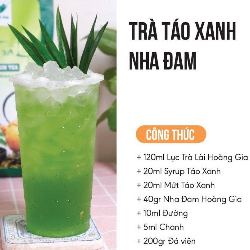 Tổng hợp công thức pha chế trà trái cây: Trà Bưởi Hồng, Trà Vải Hoa Hồng, Trà Táo Xanh và Trà Chanh