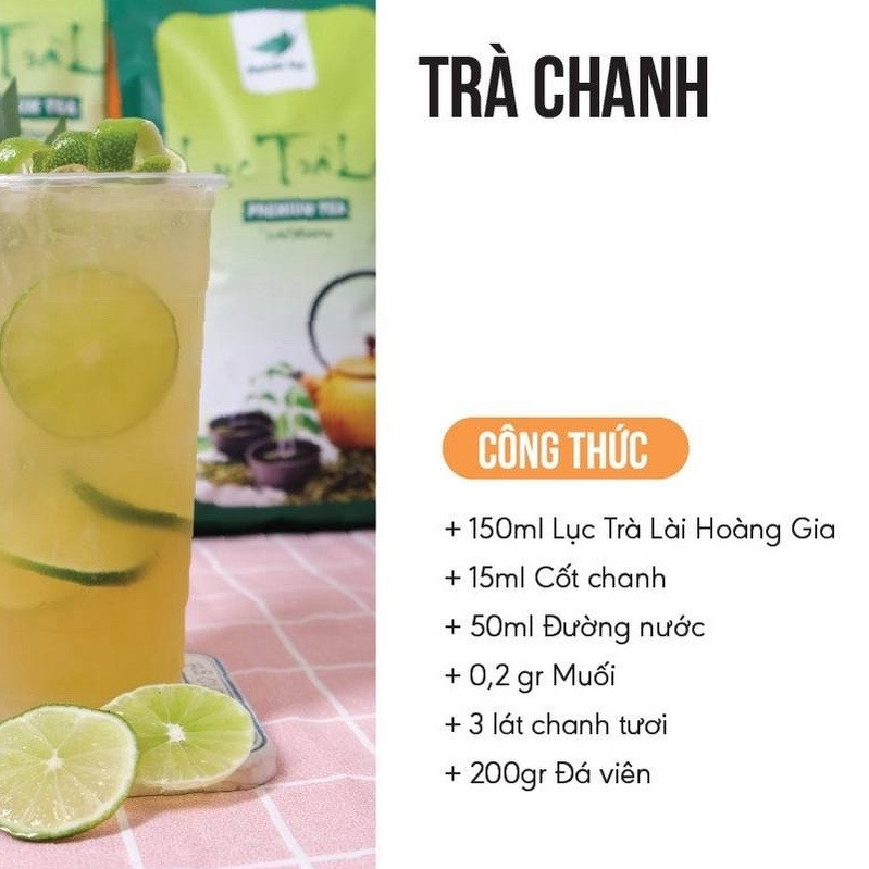 Tổng hợp công thức pha chế trà trái cây: Trà Bưởi Hồng, Trà Vải Hoa Hồng, Trà Táo Xanh và Trà Chanh