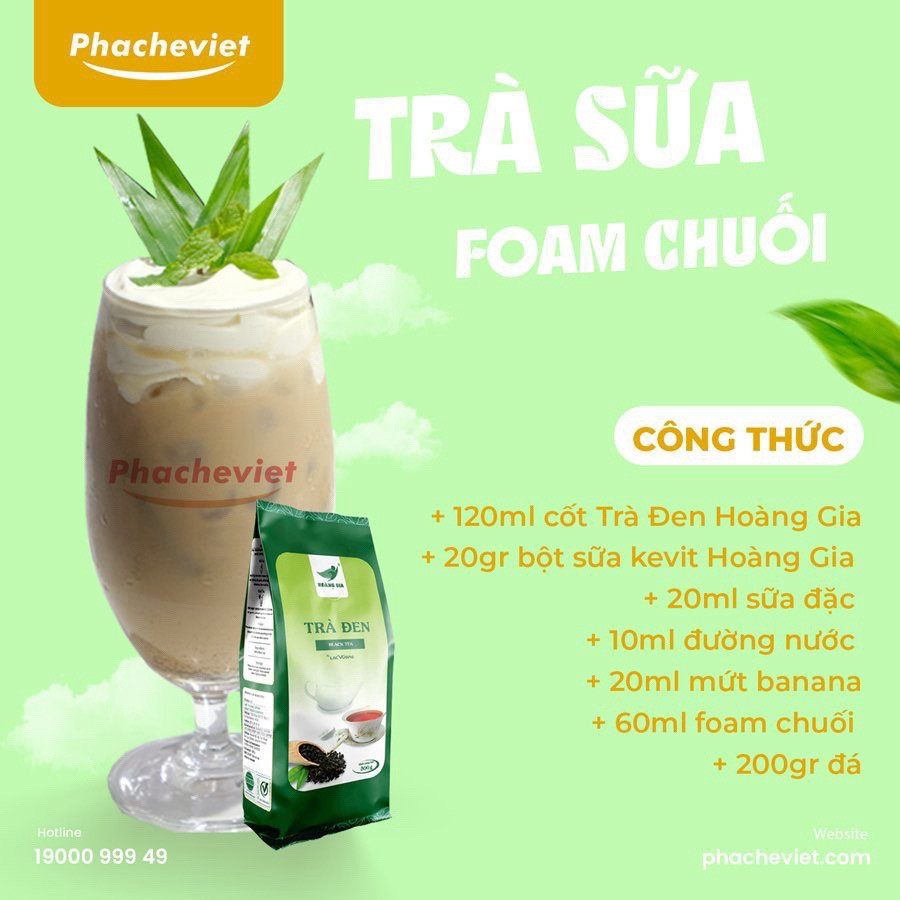Tổng hợp công thức pha chế Trà Xoài Oolong Nướng, Cà Phê Trứng Muối Phô Mai và Trà Sữa Foam Chuỗi
