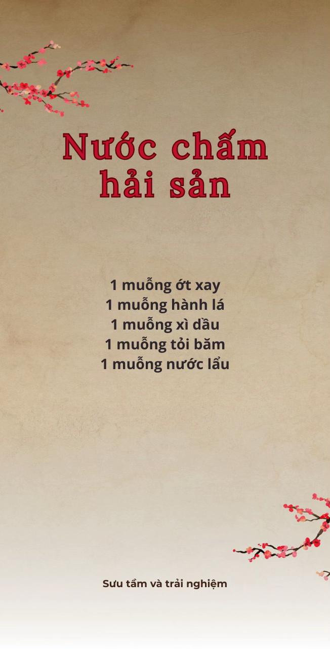 Tổng hợp công thức pha nước chấm lẩu Haidilao chuẩn vị: Cay, Chua cay, Béo và Hải sản