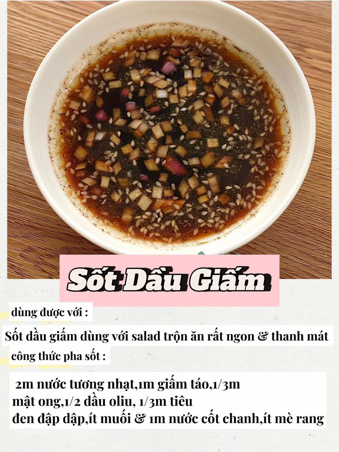 Tổng hợp công thức pha nước chấm ngon: Sốt dầu giấm, sốt chua cay Thái và nước sốt tỏi