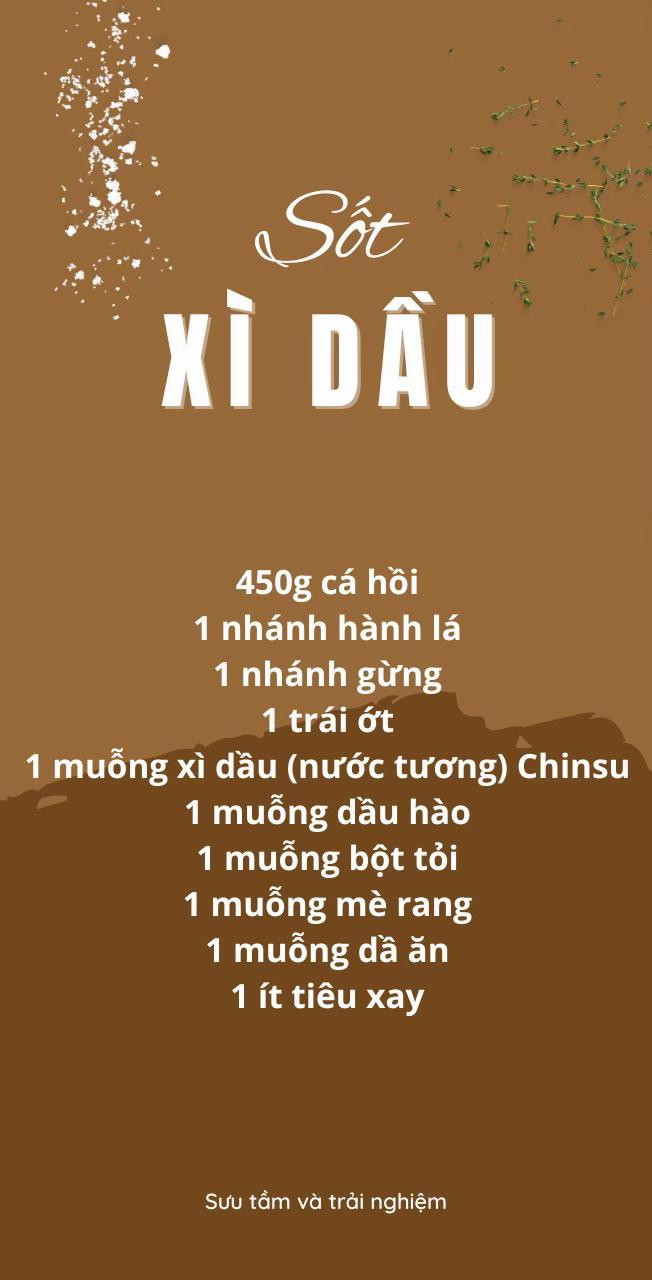 Tổng hợp công thức sốt cá hồi: Sốt xì dầu, chanh dây, cam và bơ tỏi