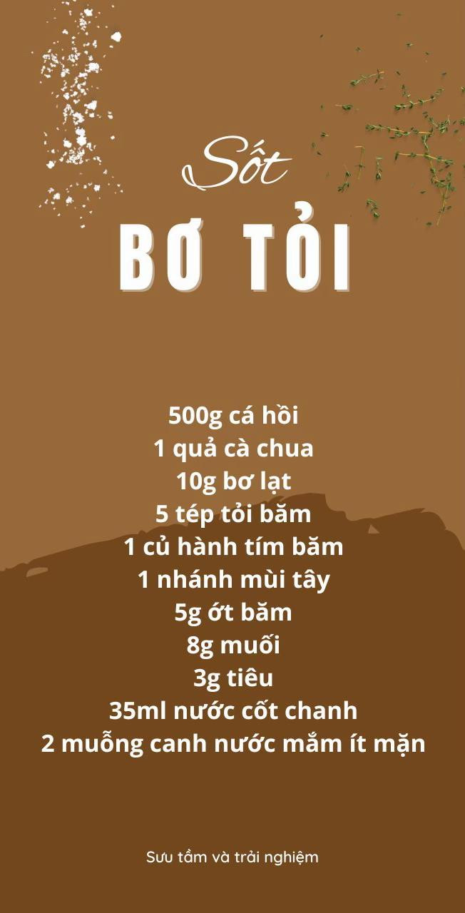 Tổng hợp công thức sốt cá hồi: Sốt xì dầu, chanh dây, cam và bơ tỏi