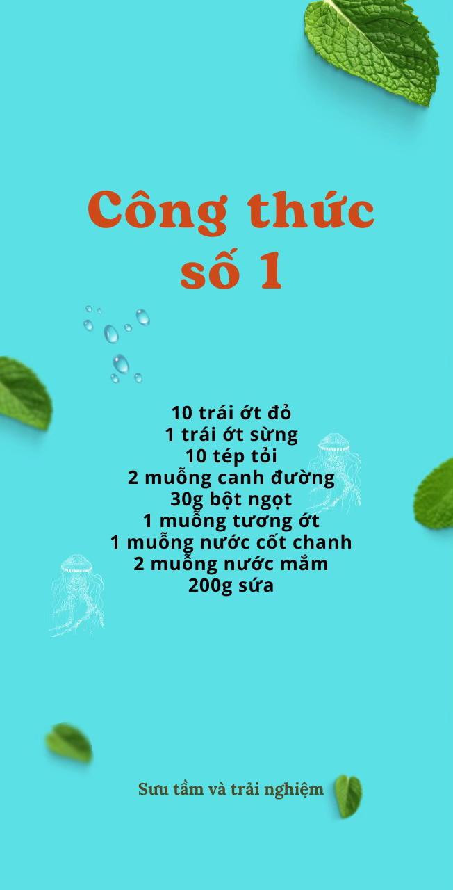 Tổng hợp công thức sốt trộn sứa mắm nhĩ ngon chuẩn vị