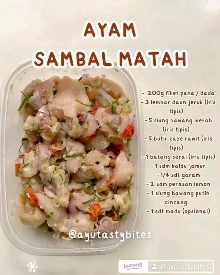 Tổng hợp công thức ướp thịt gà: Ayam Bumbu Kuning, Spicy BBQ, Rempah Madu, Sambal Matah và Teriyaki