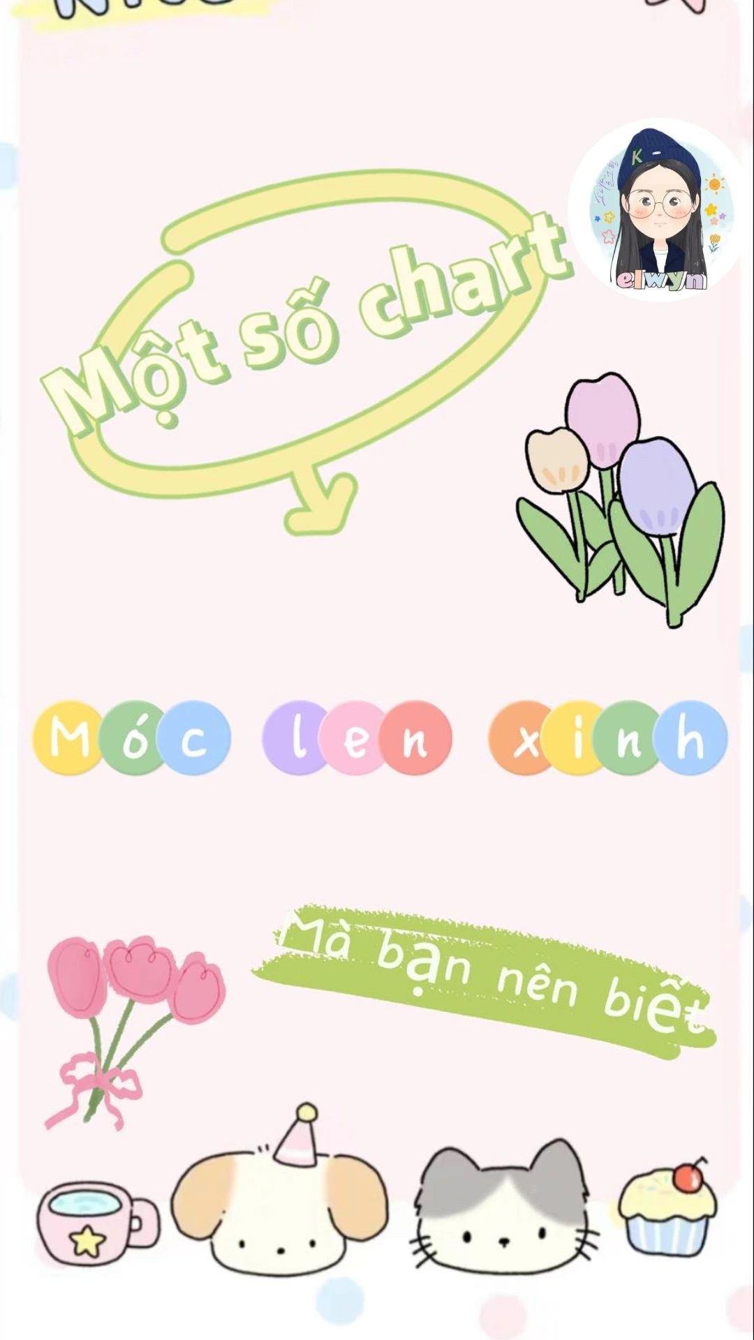 Tổng hợp hướng dẫn móc len kẹp tóc: Hoa, Thỏ, Cá và Trái cây dễ thương