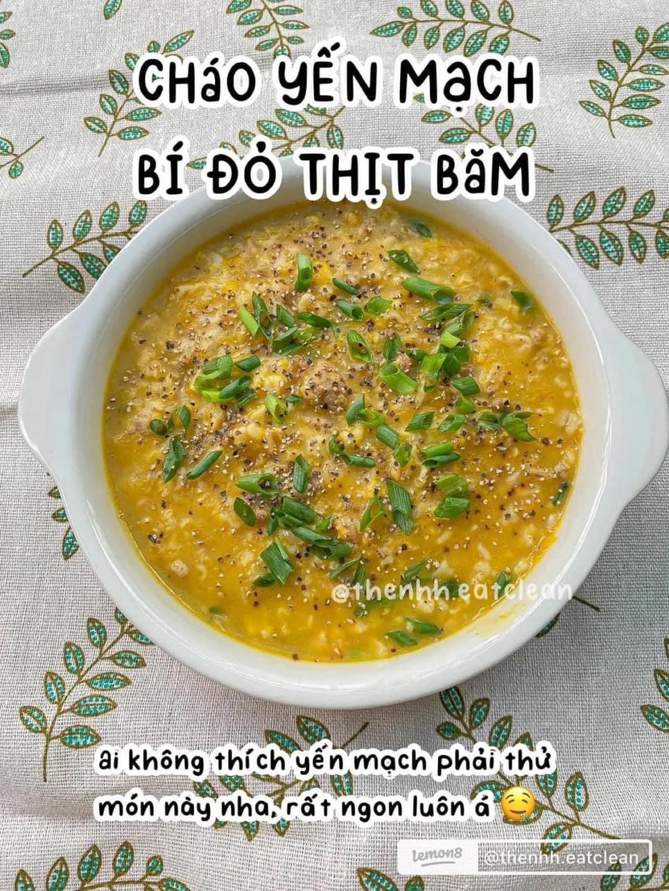 Tổng hợp thực đơn Eat Clean giảm mỡ: Miến xào rau củ, Đậu hũ sốt cay, Mì bơ đậu phộng, Trứng cà chua và Cháo yến mạch