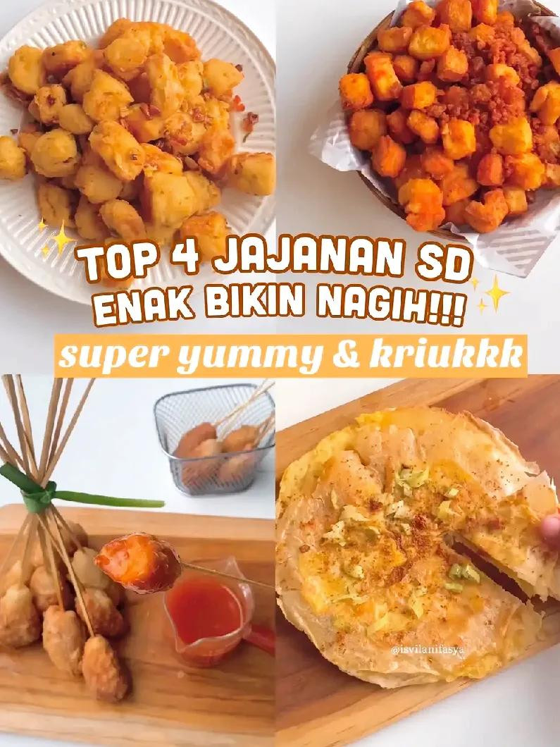 Top 4 Jajanan SD Enak Bikin Nagih: Tahu Crispy & Tahu Cabe Garam