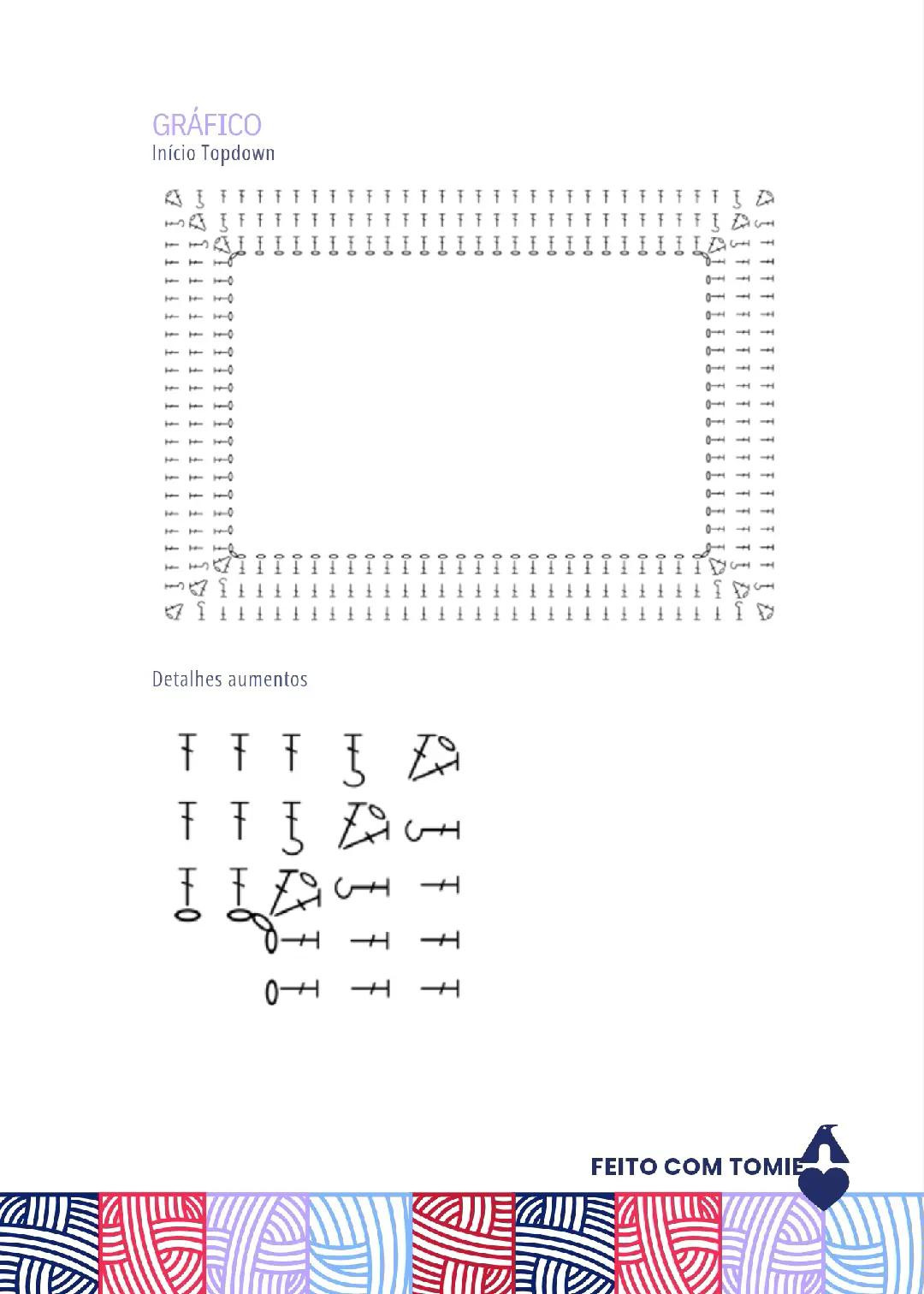 Topdown Yasmin - Tún len móc không tay màu xanh, hướng dẫn chi tiết