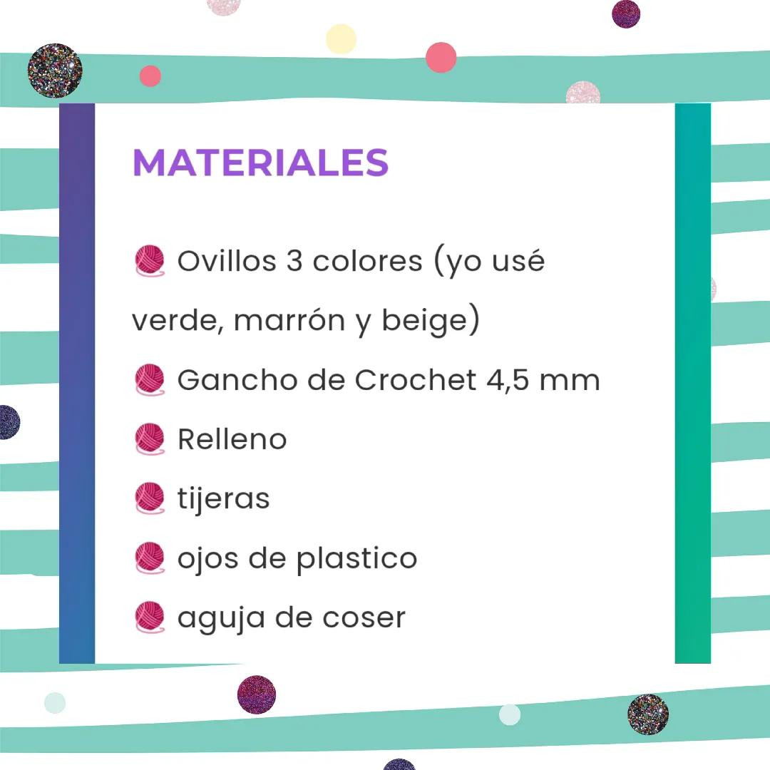 Tortuga Peluche en Amigurumi Patrón Gratis