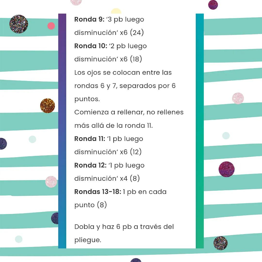 Tortuga Peluche en Amigurumi Patrón Gratis