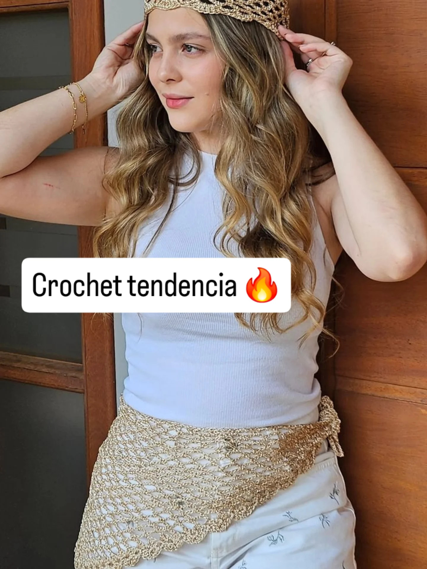 Trendy Crochet Accessories: Headband and Belt with Free Patterns