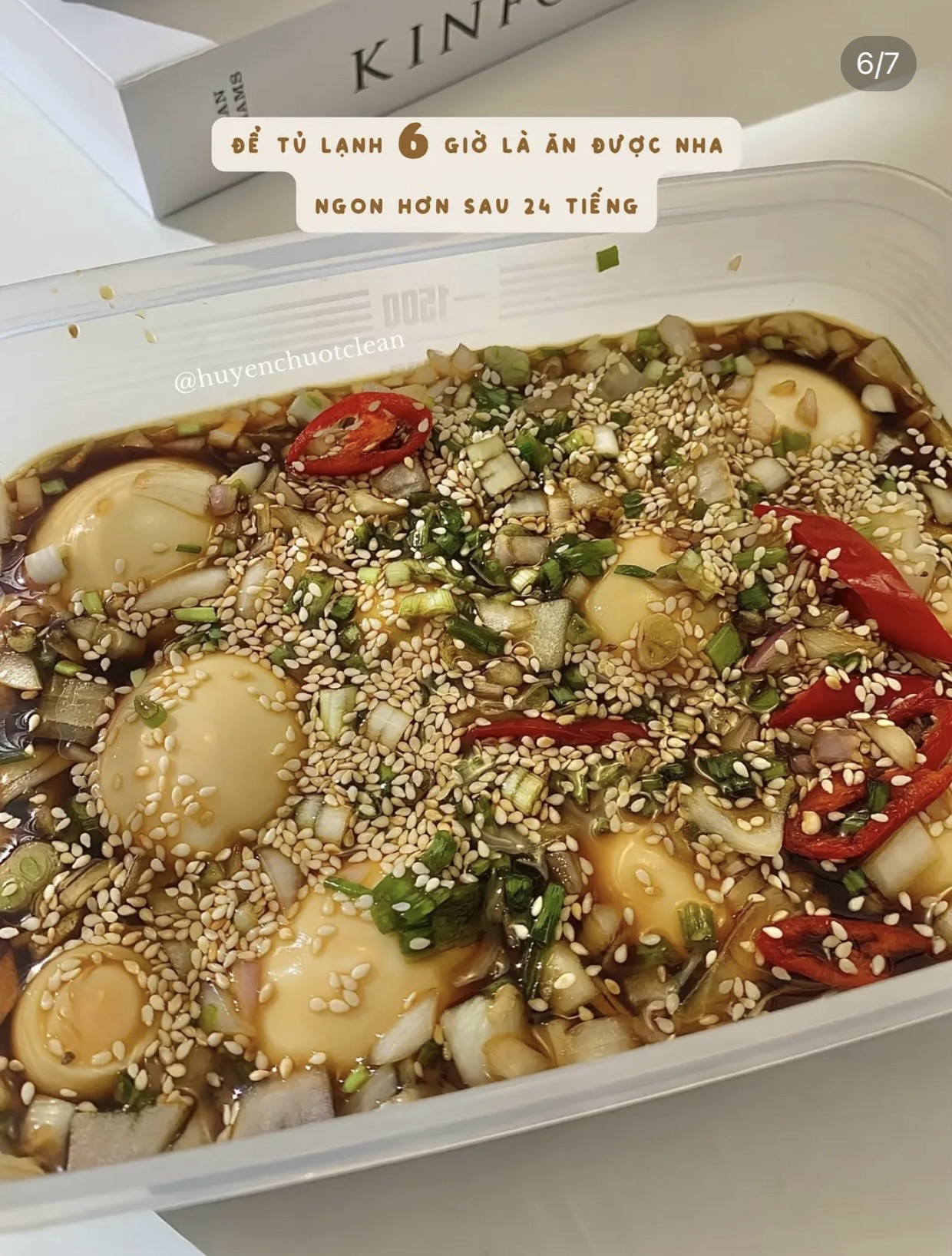 Trứng lòng đào ngâm tương: Cách làm trứng luộc chuẩn vị, sốt tỏi ớt thơm ngon