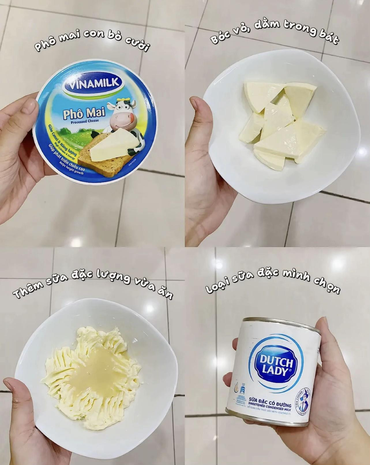 Tự làm bánh mỳ tỏi phô mai tại nhà với phô mai Vinamilk và sữa đặc Dutch Lady