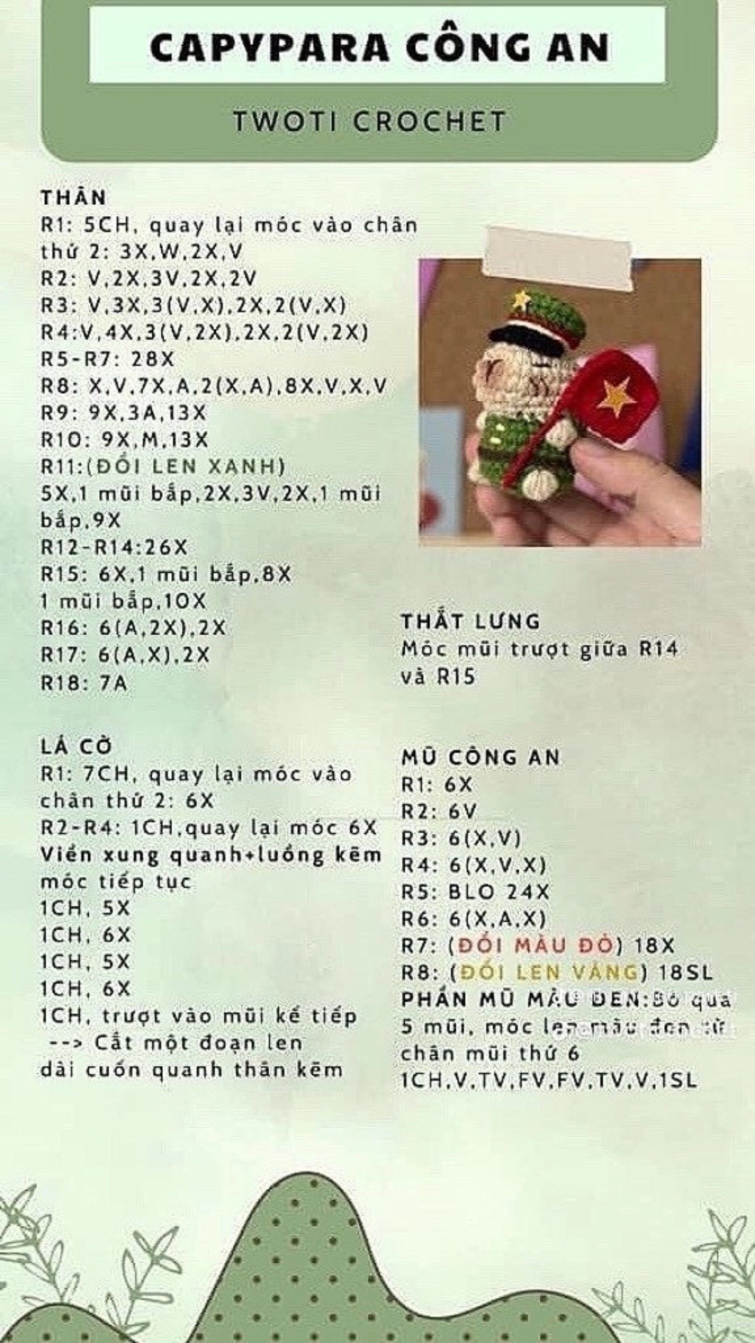 Túi dâu tây hồng trắng len móc