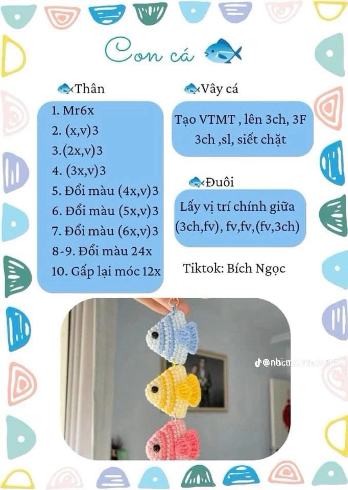 Túi dâu tây hồng trắng len móc