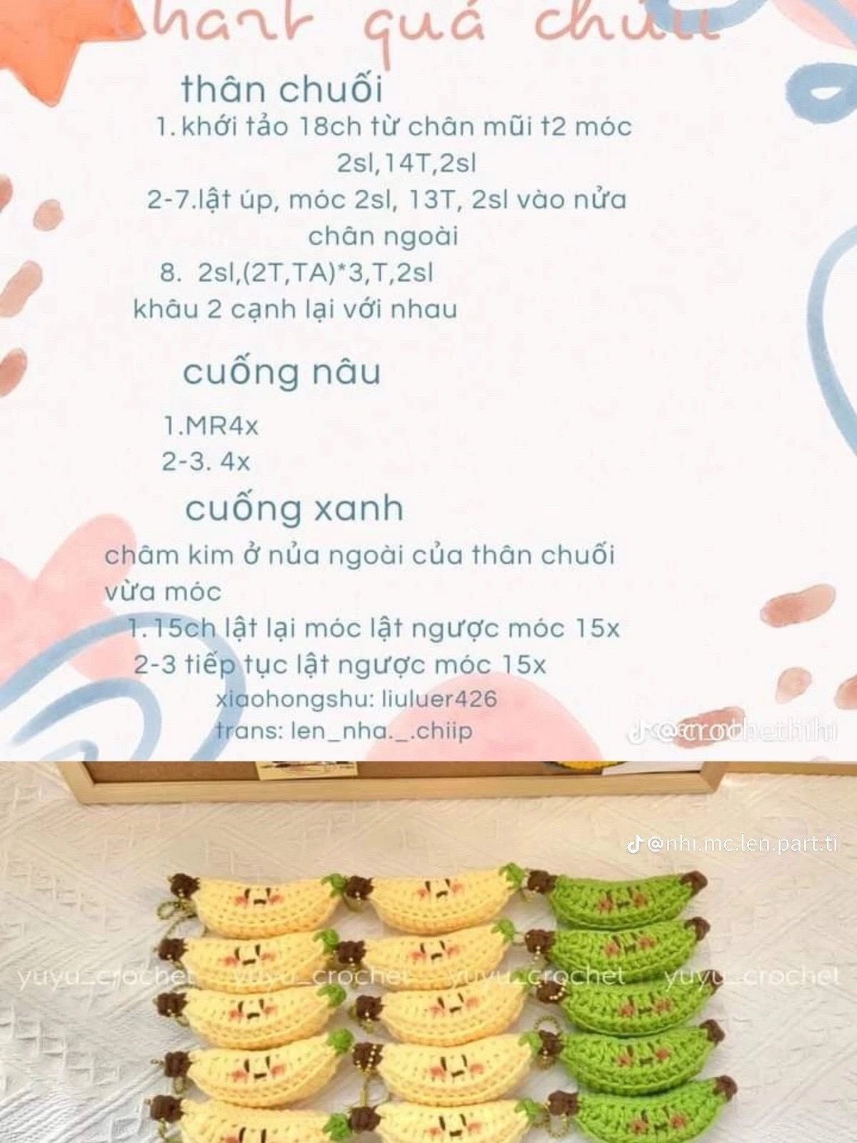 Túi dâu tây hồng trắng len móc
