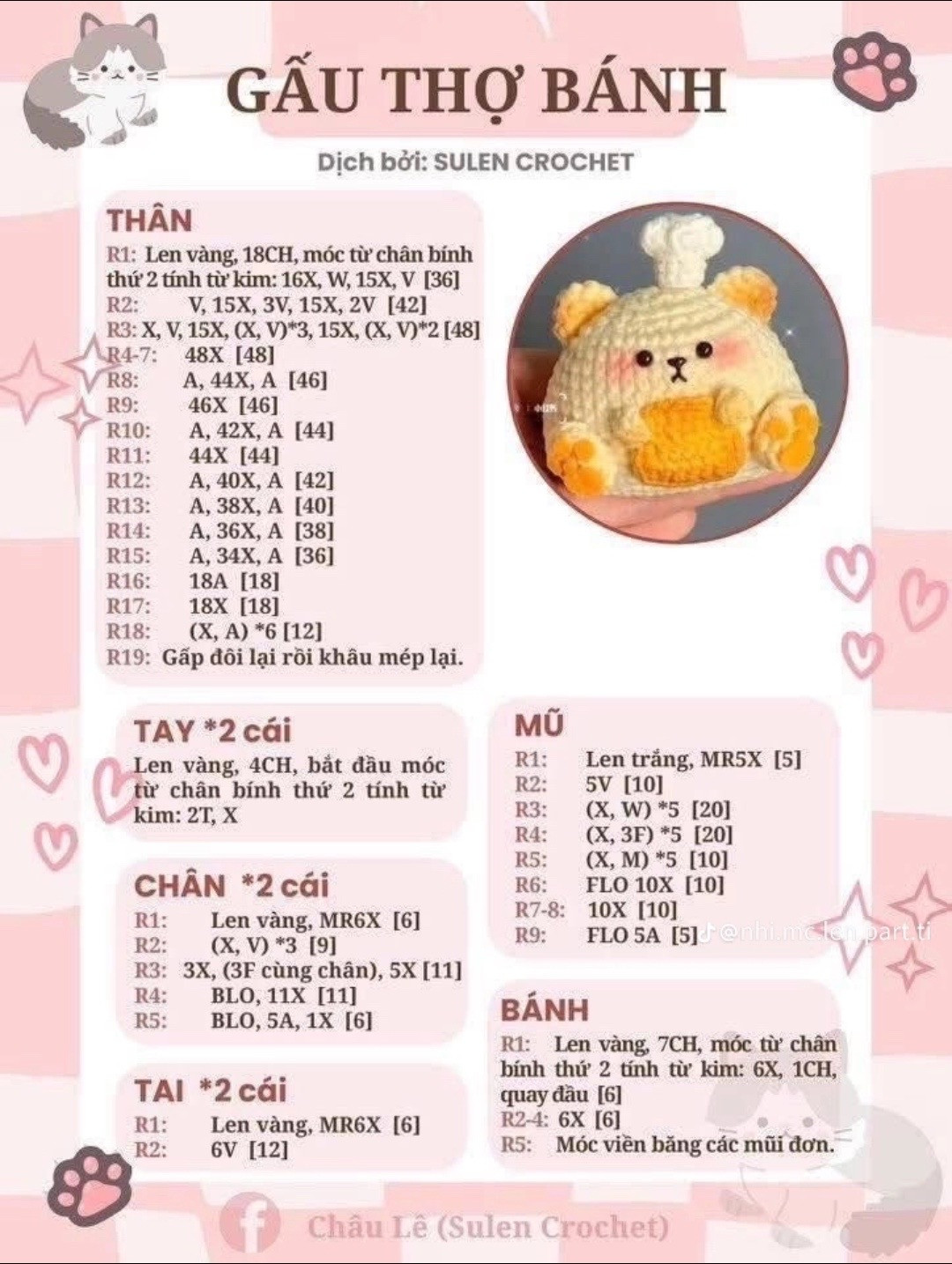 Túi dâu tây hồng trắng len móc