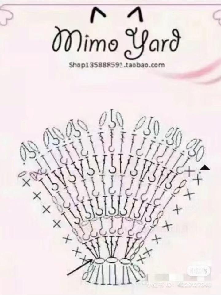 Túi móc len hình sứa biển màu xanh dương, trang trí sao biển và hạt ngọc trai