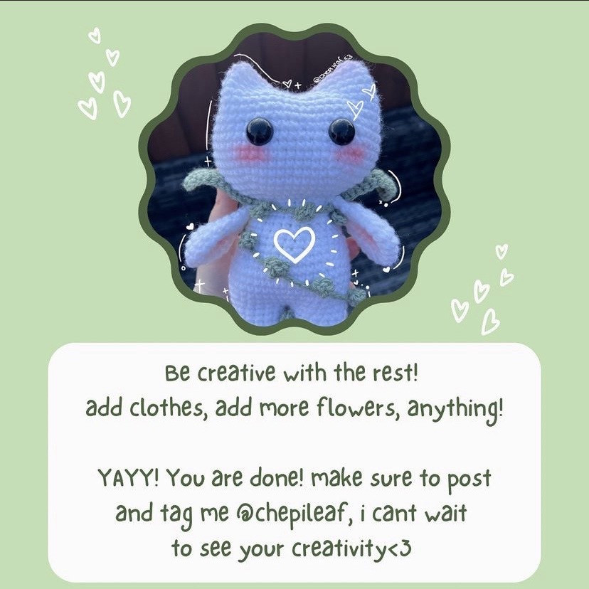 Tulip Pal Free Crochet Pattern: Materials, Abbreviations & Body Instructions