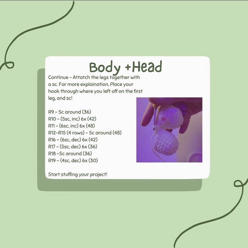 Tulip Pal Free Crochet Pattern: Materials, Abbreviations & Body Instructions