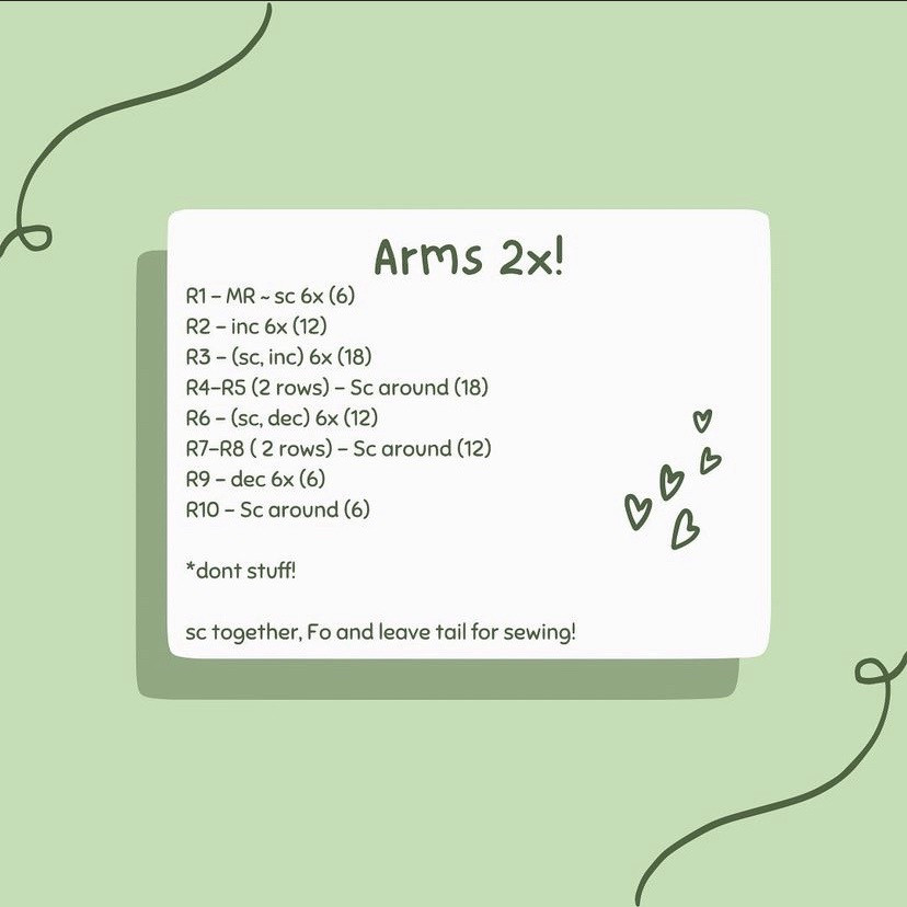 Tulip Pal Free Crochet Pattern: Materials, Abbreviations & Body Instructions