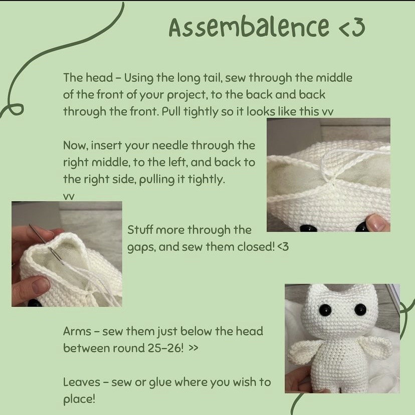 Tulip Pal Free Crochet Pattern: Materials, Abbreviations & Body Instructions