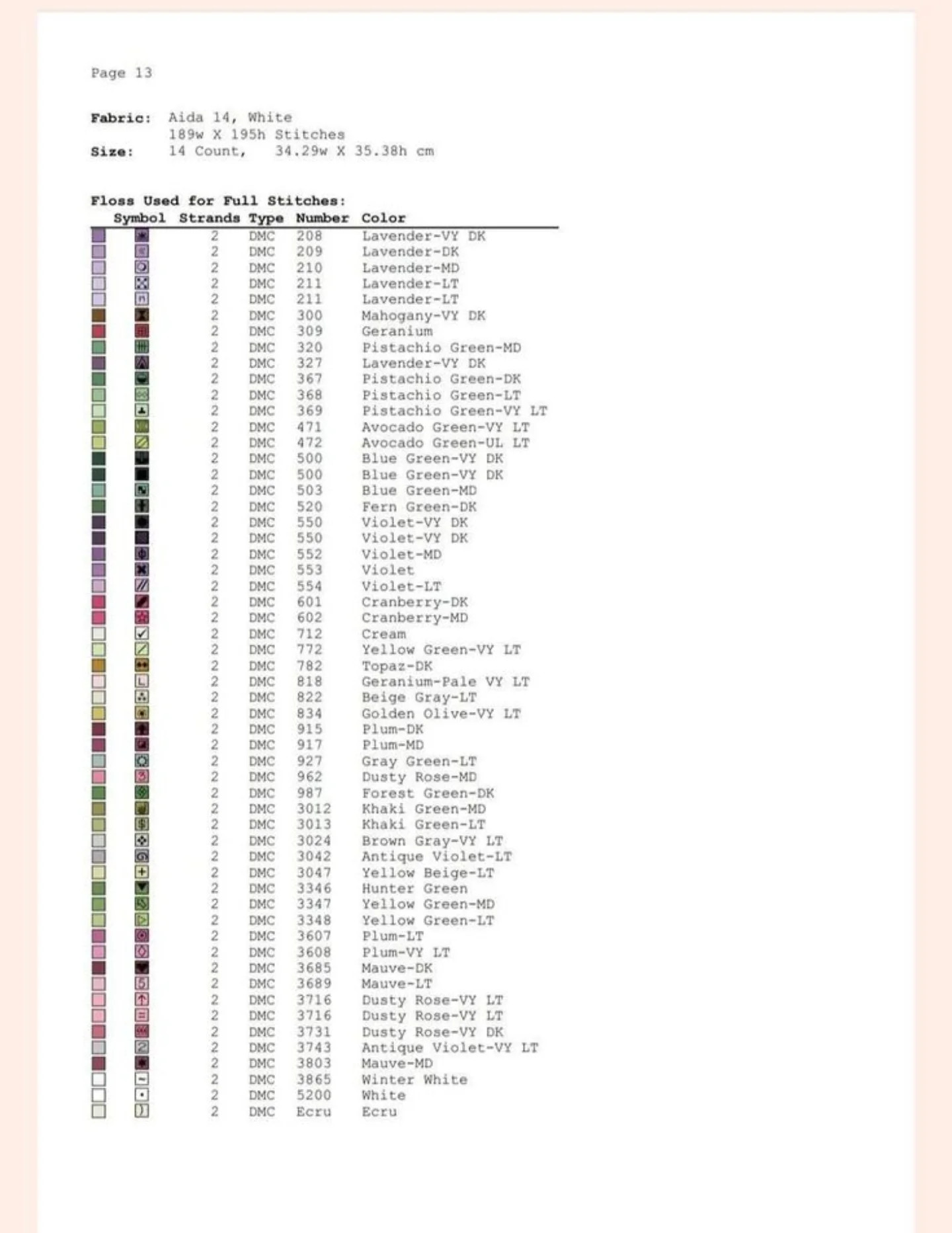 Tulips in a Glass Jar Cross Stitch Pixel Chart Pattern