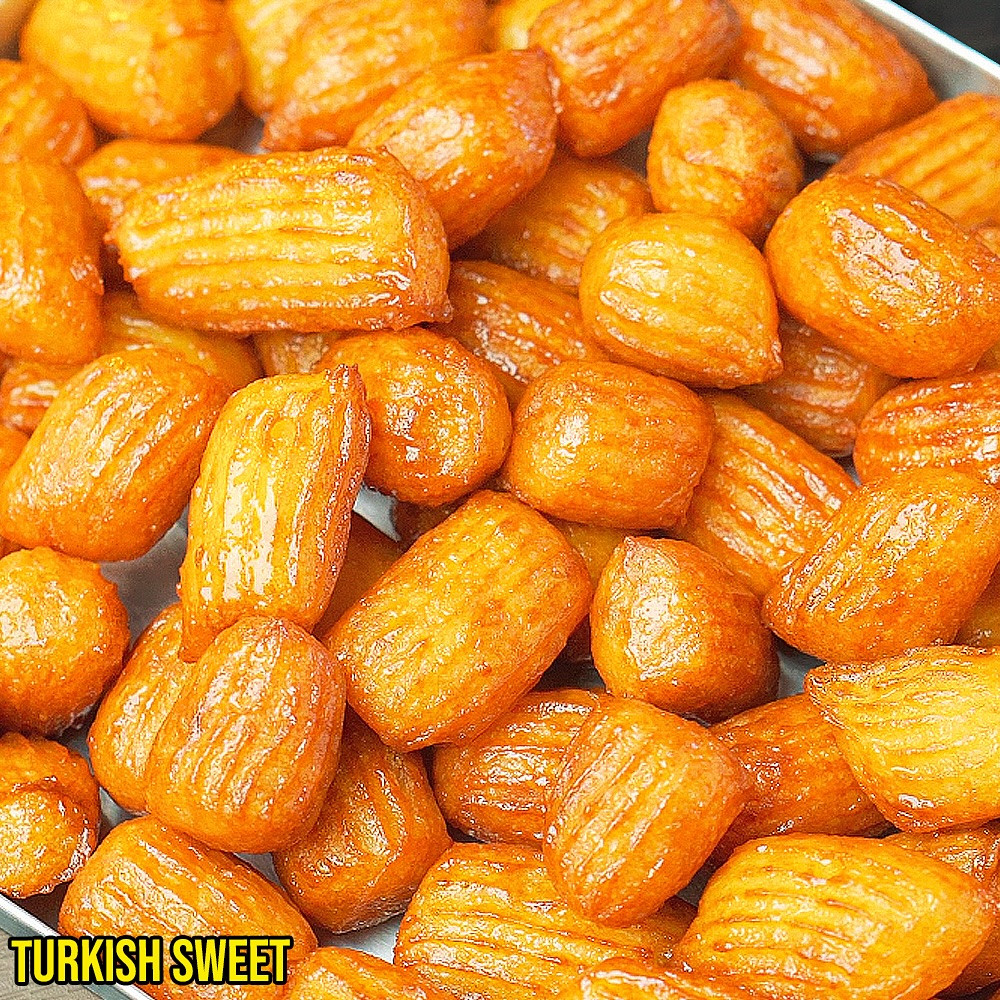 Turkish Tulumba: Crispy Fried Pastries Soaked in Sweet Syrup