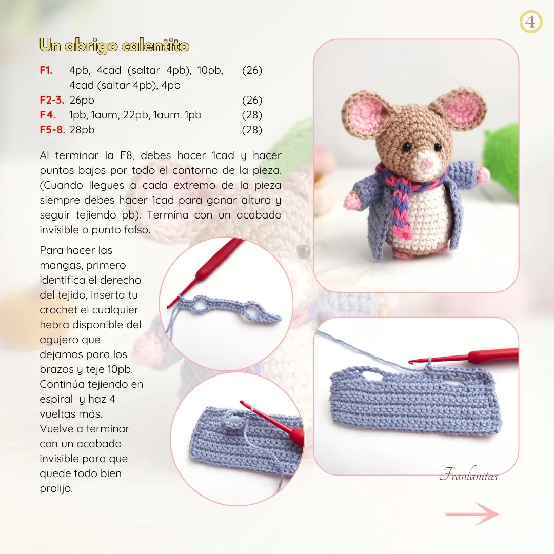 Tutorial Accesorios Cheddarcito: Abrigo, Bufanda y Paraguas