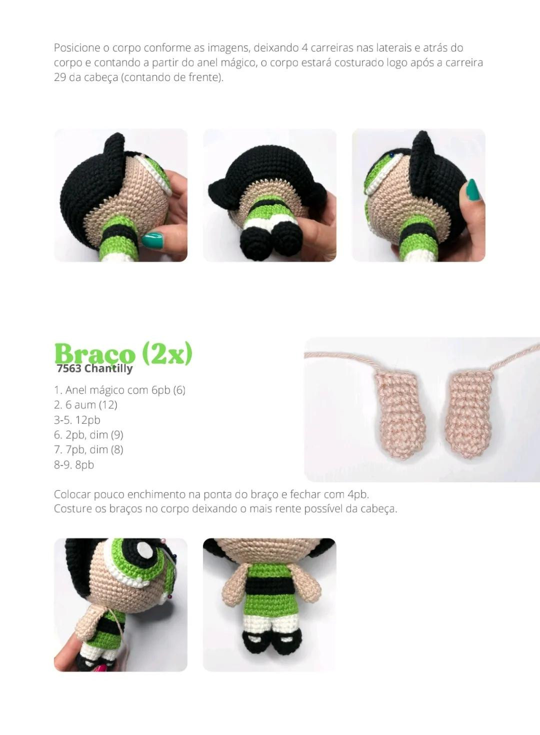 Tutorial Amigurumi As Meninas Super Poderosas - Docinho