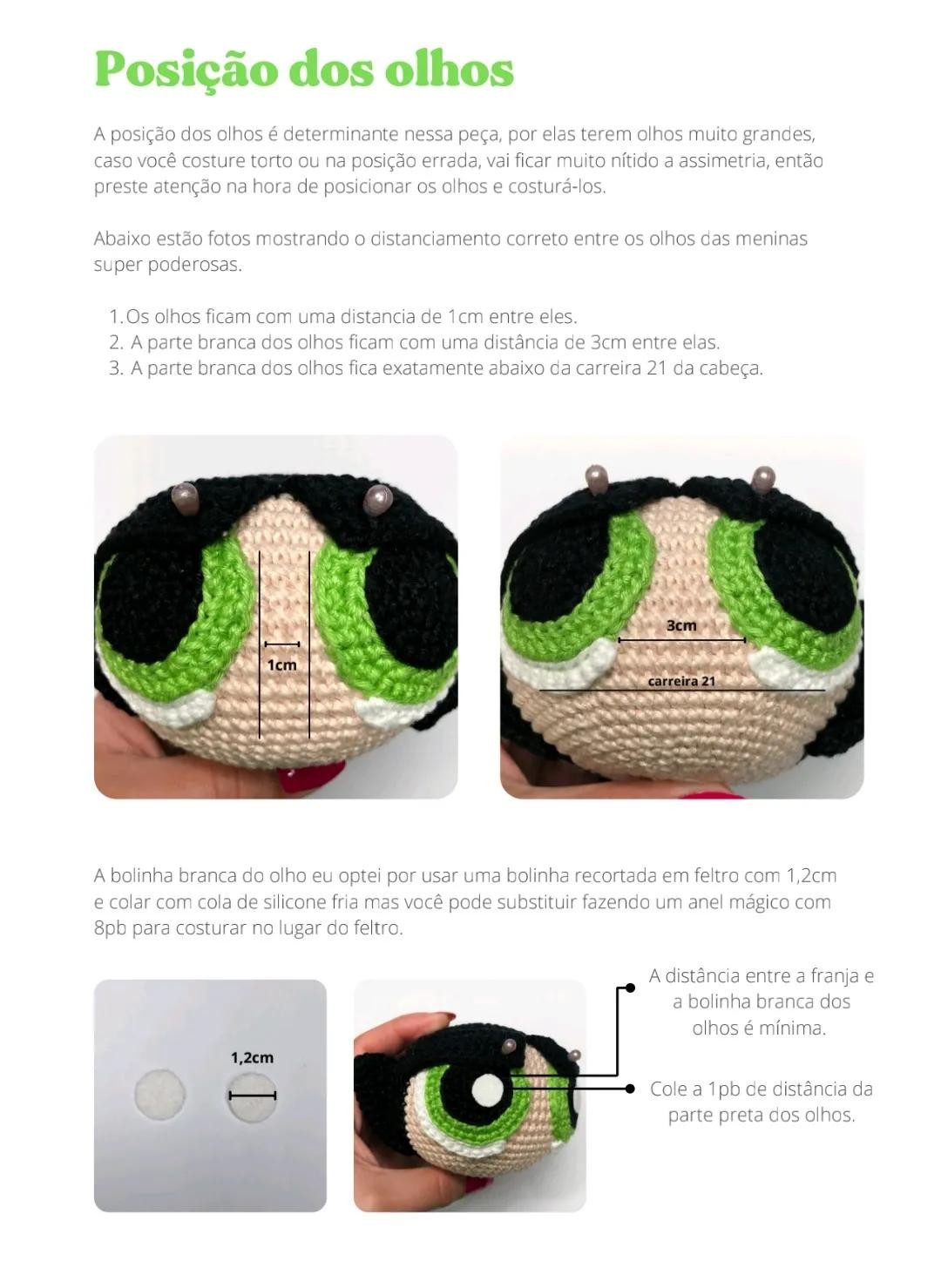 Tutorial Amigurumi As Meninas Super Poderosas - Docinho