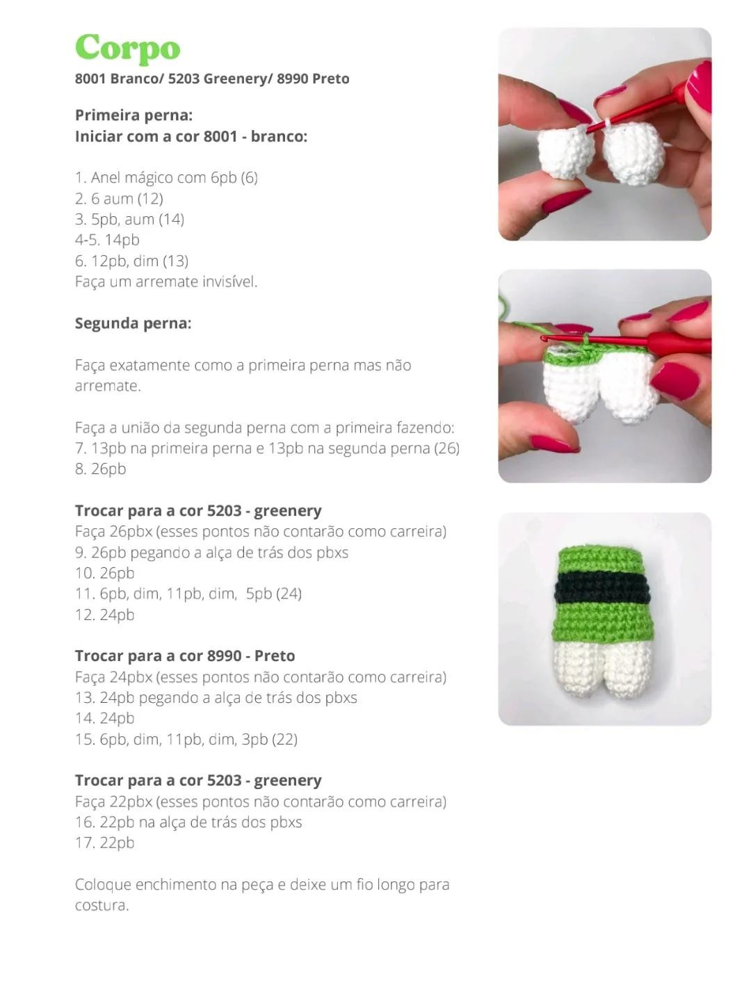 Tutorial Amigurumi As Meninas Super Poderosas - Docinho