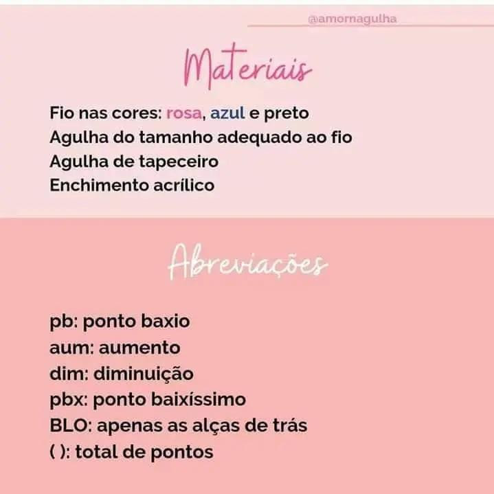 Tutorial Amigurumi Elefante Rosa Elly - Receita Grátis