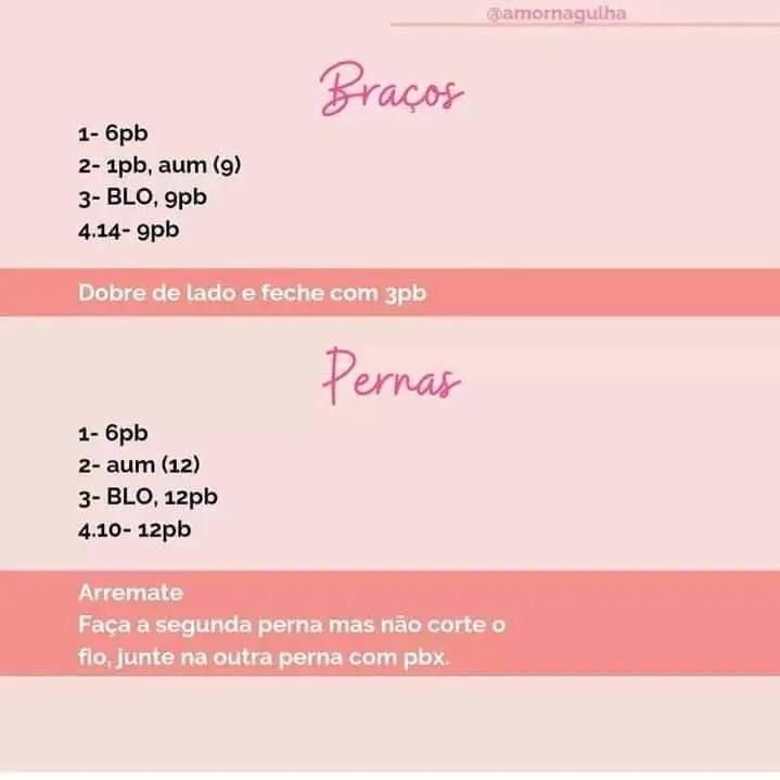 Tutorial Amigurumi Elefante Rosa Elly - Receita Grátis