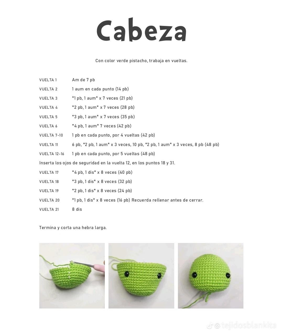 Tutorial Amigurumi Fiona: Guía de materiales, colores y patrones paso a paso