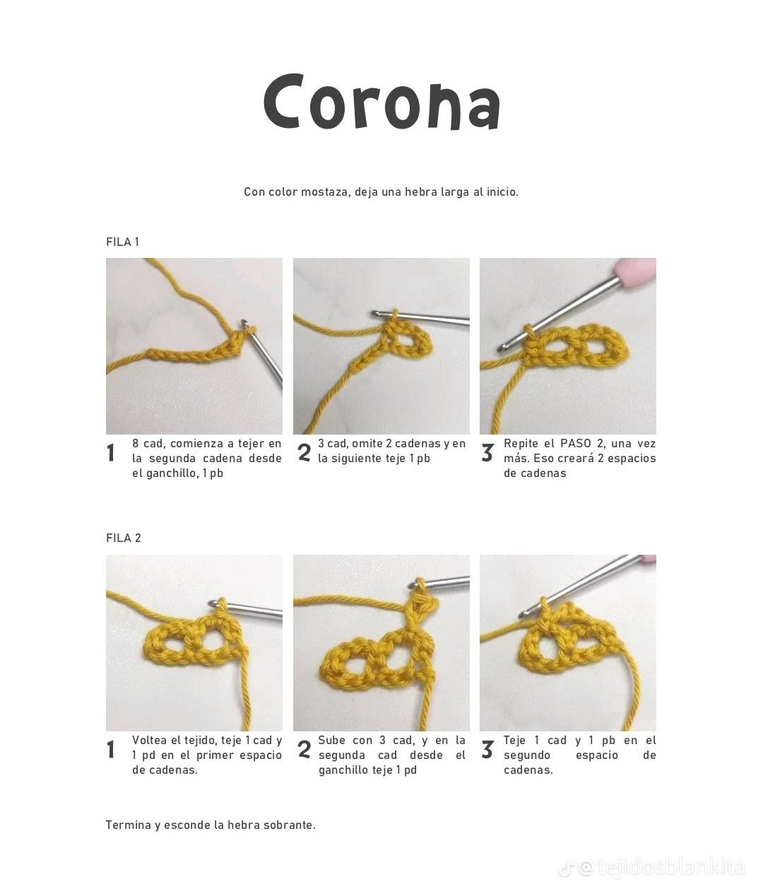 Tutorial Amigurumi Fiona: Guía de materiales, colores y patrones paso a paso