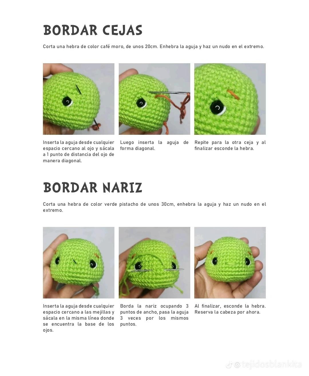 Tutorial Amigurumi Fiona: Guía de materiales, colores y patrones paso a paso