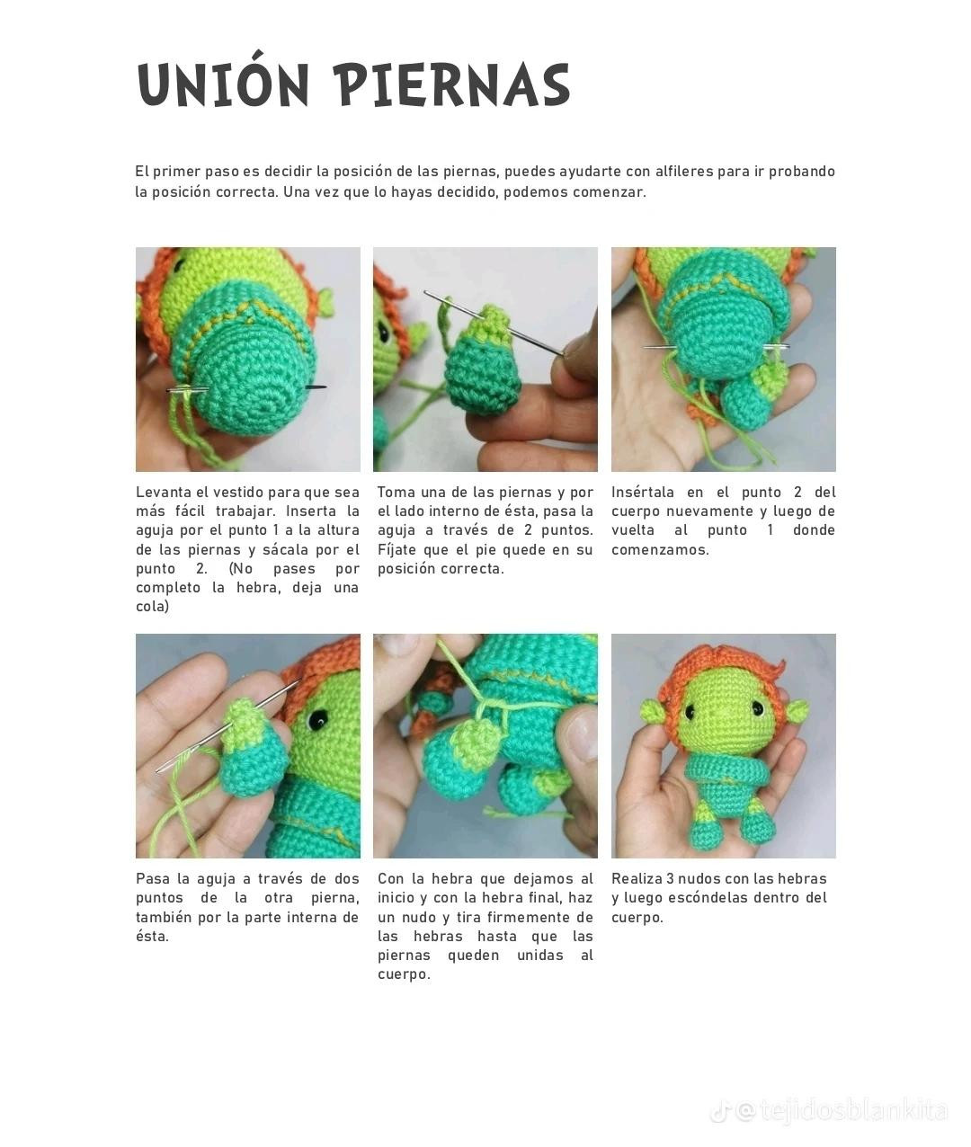 Tutorial Amigurumi Fiona: Guía de materiales, colores y patrones paso a paso