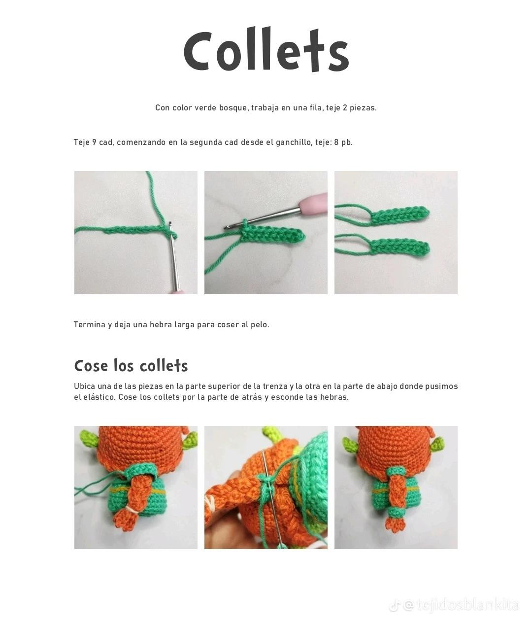 Tutorial Amigurumi Fiona: Guía de materiales, colores y patrones paso a paso