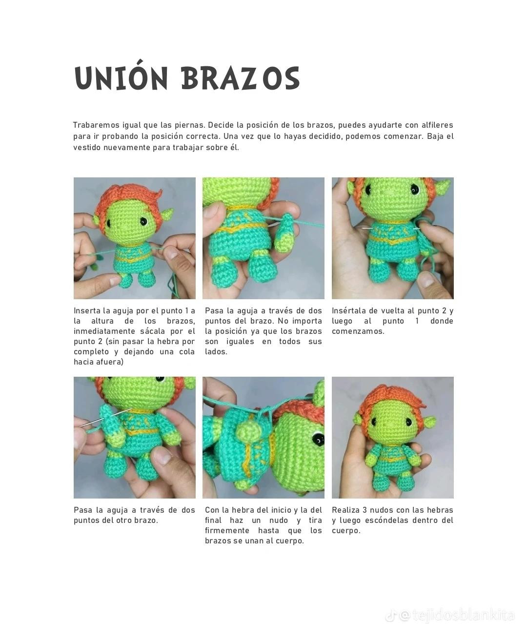 Tutorial Amigurumi Fiona: Guía de materiales, colores y patrones paso a paso