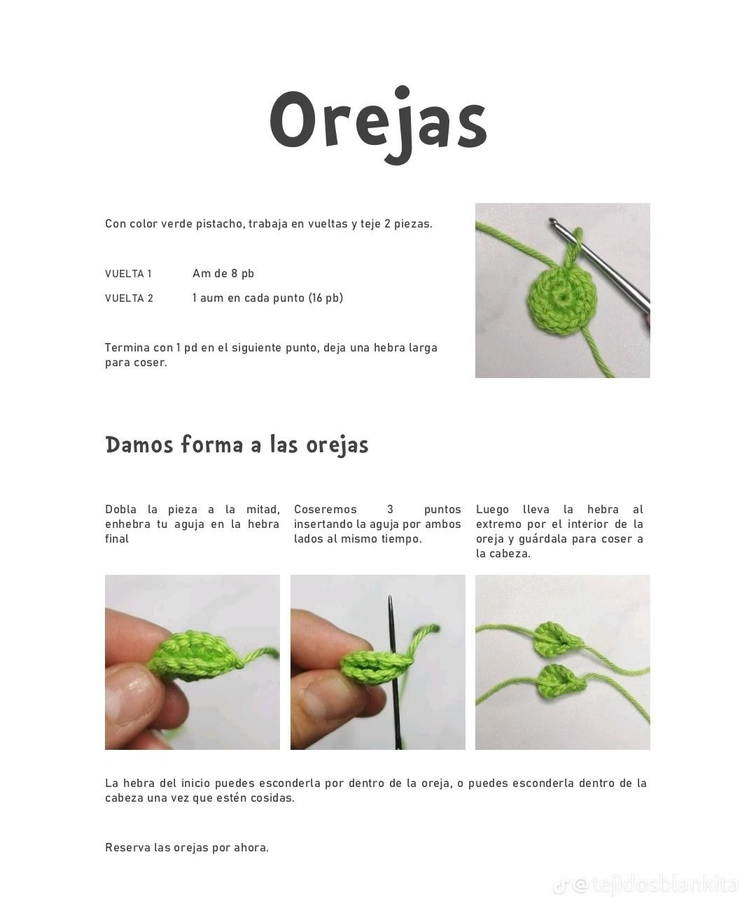 Tutorial Amigurumi Fiona: Guía de materiales, colores y patrones paso a paso