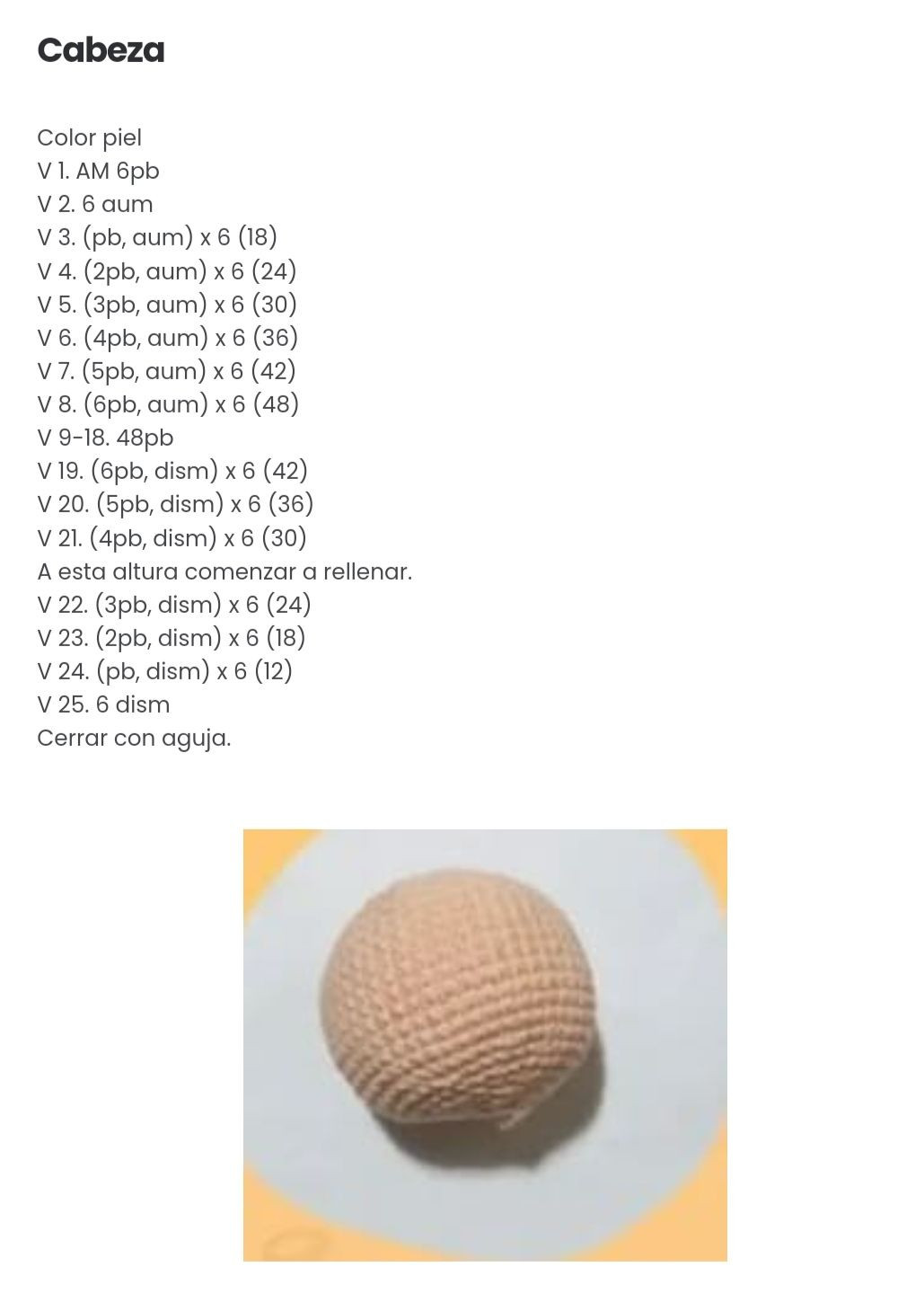 Tutorial Amigurumi Kenny South Park - Patrón Gratis