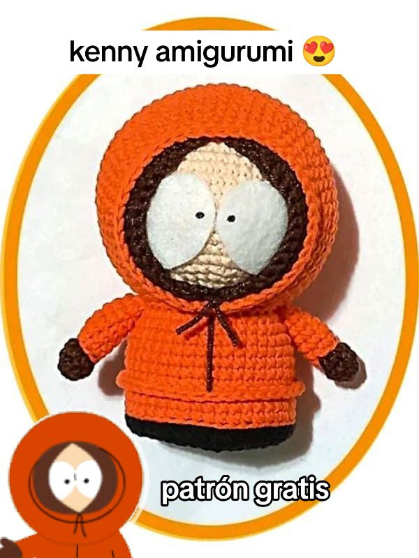 Tutorial Amigurumi Kenny South Park - Patrón Gratis