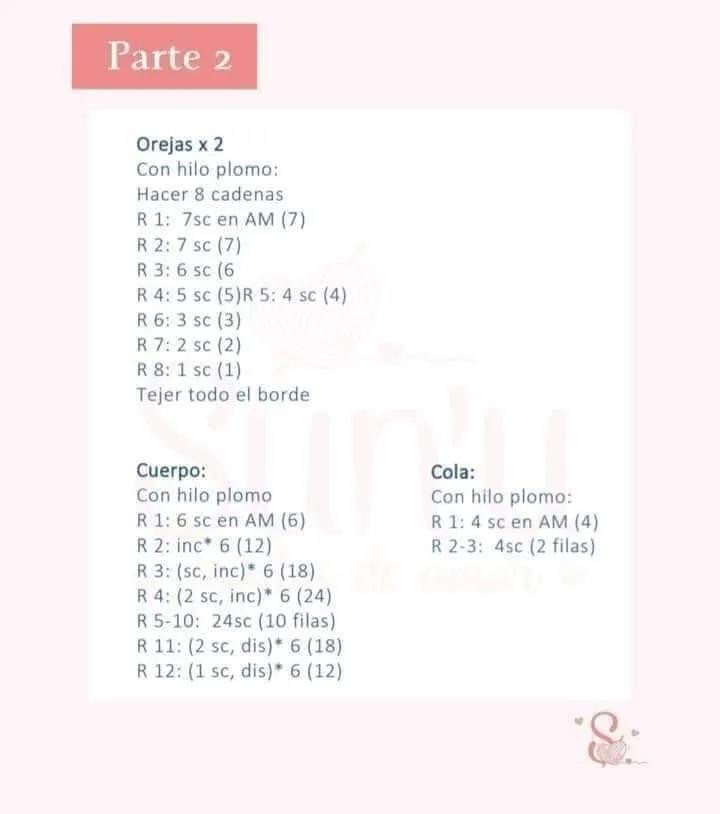 Tutorial Amigurumi Mini Schnauzer en Español con Materiales y Pasos