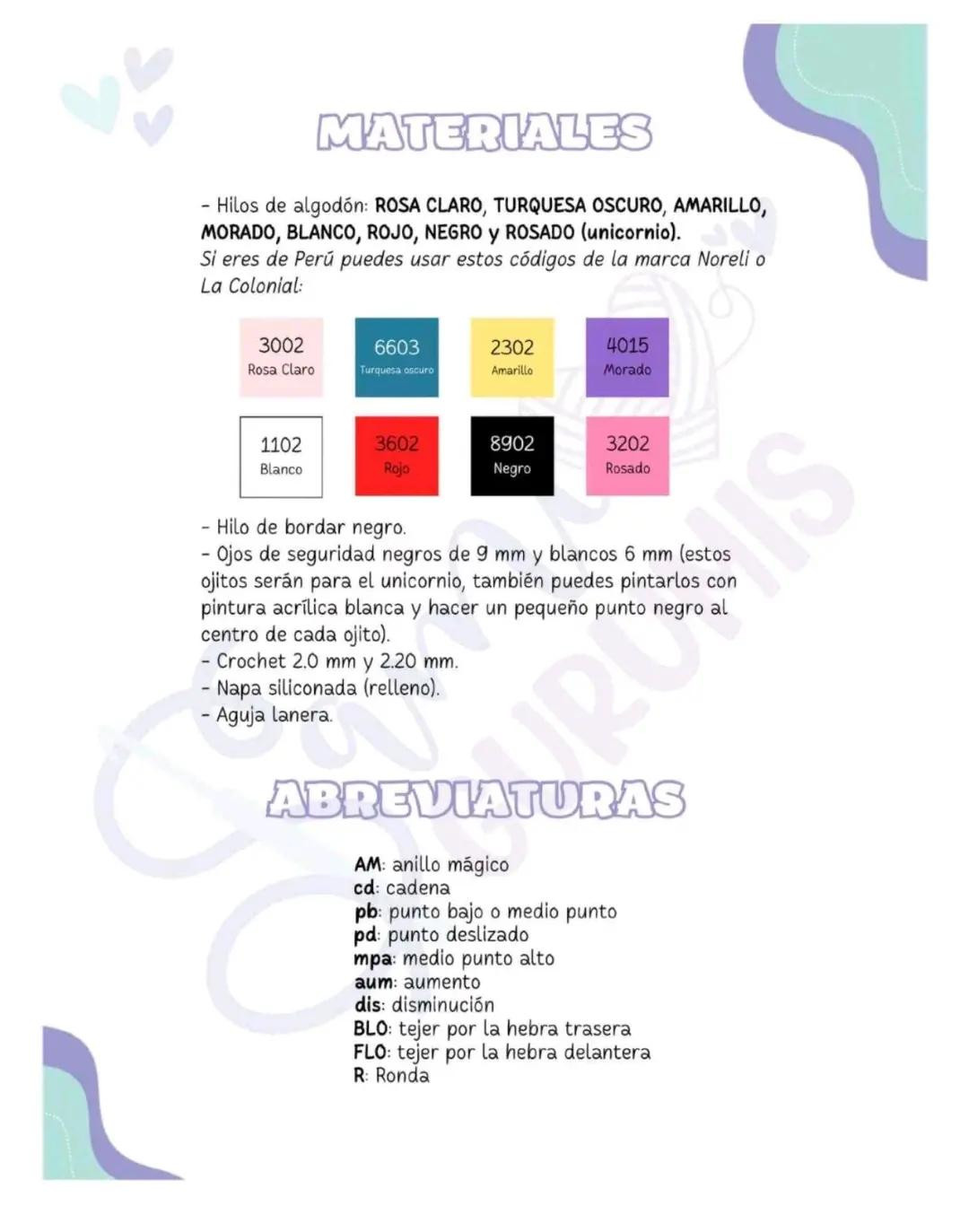 Tutorial Amigurumi: Muñeca con Unicornio